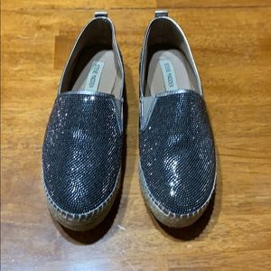 Sparkly Steve Madden Platform Espadrilles